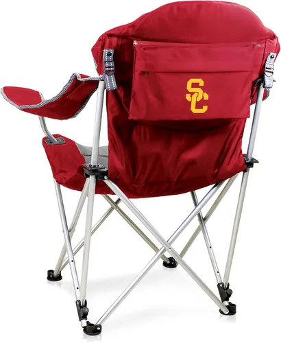 Vista 60 de Picnic TIME NCAA Arkansas Razorbacks Reclining Camp Chair - Beach Chair for Adults - Sports Chair with Carry Bag