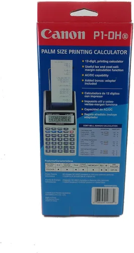 Vista 2 de Canon Calculadora de impresión portátil/portátil P1-DHII