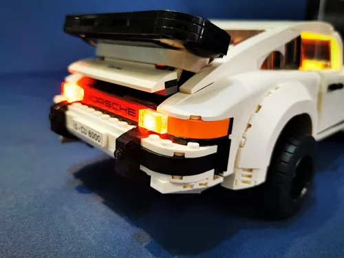 Vista 4 de Kit de iluminación LED para Lego 10295 Porsche 911 (juego de Lego no incluido)