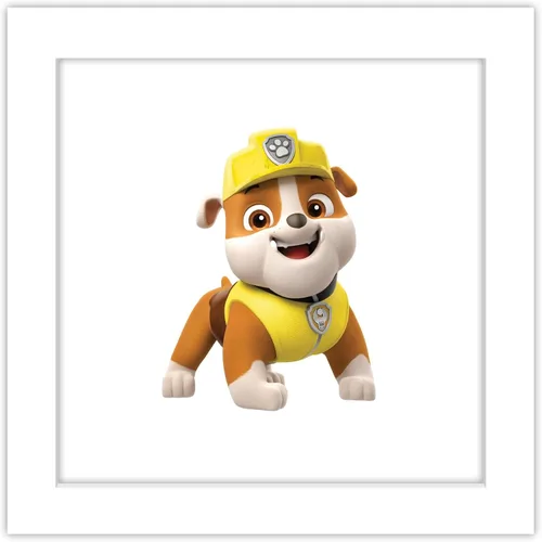 Vista 11 de Trends International Gallery Pops Nickelodeon PAW Patrol - Póster de pared de escombros de 12 x 12 pulgadas, versión enmarcada en negro Versión