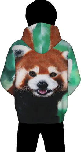 Vista 2 de Sudaderas con capucha y estampado 3D para niños y niñas