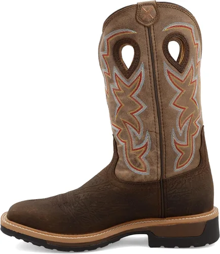 Vista 158 de Twisted X Botas Tech X para hombre de 12 pulgadas, botas occidentales casuales para hombre