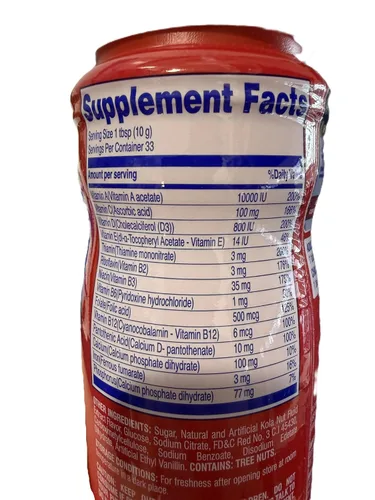 Vista 3 de Kola Granulada Tarrito Rojo - Sabor Tradicional - 11.50 oz/330g