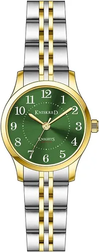 Vista 10 de Easy Reader Watch for Women with Solid Stainless Steel Band Ladies Dress Watch Water Resistant