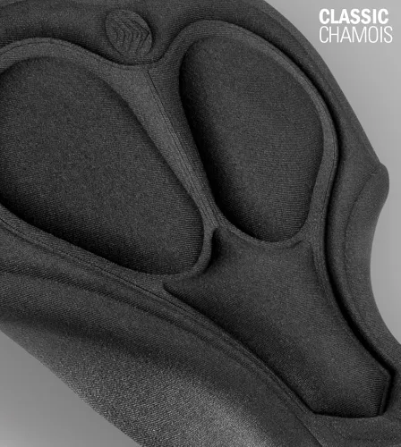 Vista 7 de Aero Tech - Pantalones cortos de ciclismo clásicos acolchados para mujer de EE. UU