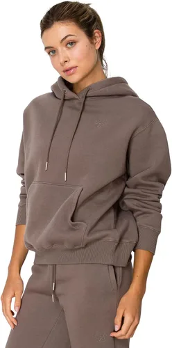 Vista 12 de Cali1850 Cloud Nine - Sudadera con capucha de forro polar para mujer, ajuste relajado, capucha de doble capa, puños y dobladillo acanalados