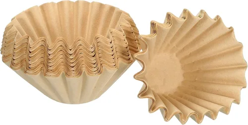 Vista 10 de PATIKIL Filtros de café para cesta de 1 a 2 tazas, filtro de papel marrón de 6.1 x 1.8 pulgadas, cafeteras de goteo desechables para cafetería