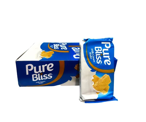 Vista 2 de Oblea Pure Bliss (crema de leche, 1 caja (12 paquetes) X 0.02 oz