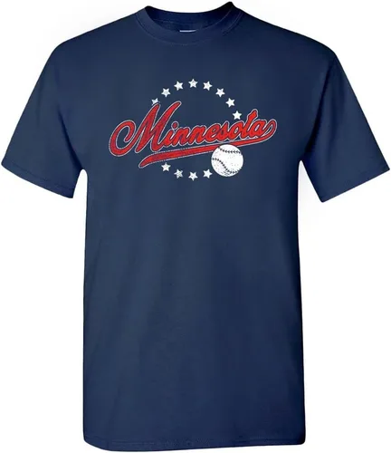 Vista 30 de Camiseta de hombre estilo vintage del equipo para aficionados al béisbol