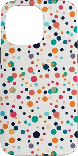 Vista 21 de Colorful Polka Dot Pattern Case for iPhone 16