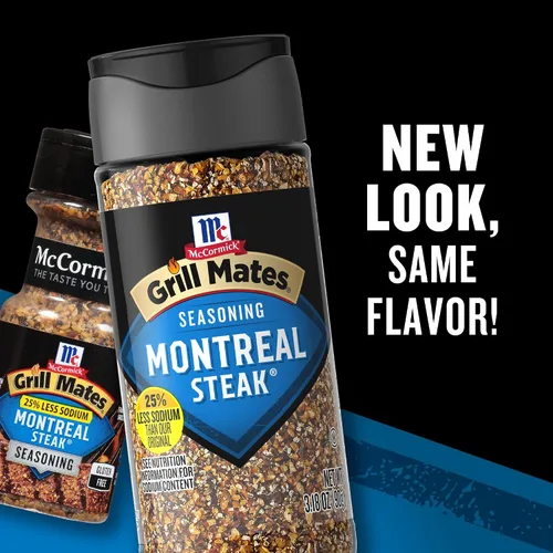 Vista 4 de McCormick Grill Mates Montreal. - Condimento para carne con un 25 % menos de sodio