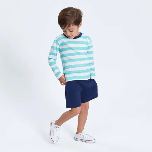Vista 6 de Gerber Paquete de 3 pantalones cortos de punto sin cordones para bebé niño