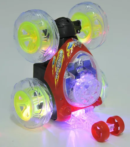 Vista 4 de PowerTRC Invencible Twister Coche de acrobacias Coche Twister Coche de control remoto con luces y sonido