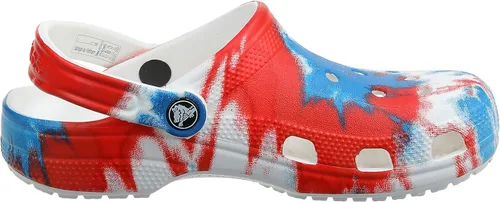 Vista 9 de Crocs - Zuecos clásicos de teñido anudado unisex para adultos