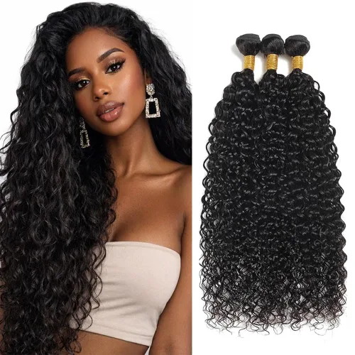 Vista 147 de 300g 1B27 Human Hair Bundles Honey Blonde Bundles Human Hair 10A Brazilian Virgin Remy Hair Extensions 8 10 12 Inch