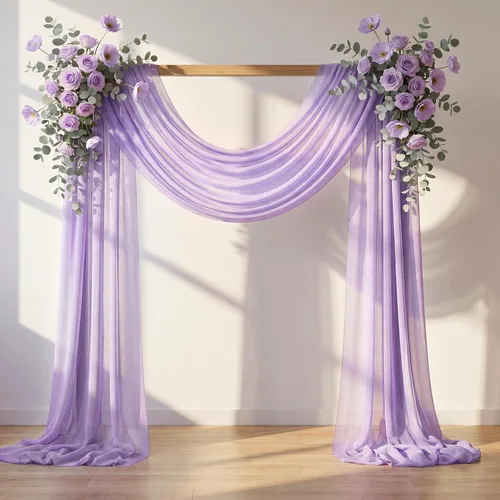 Vista 13 de Tela Negra para Drapeado de Arco de Boda 1 Panel 30'' x 20 Pies Cortinas Negras Tela Transparente Telón de Fondo Telas para Drapeado de Arco