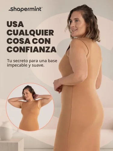 Vista 7 de EMPETUA Shapermint - Shorts moldeadores de cintura alta, para control del abdomen, tallas de S a Plus