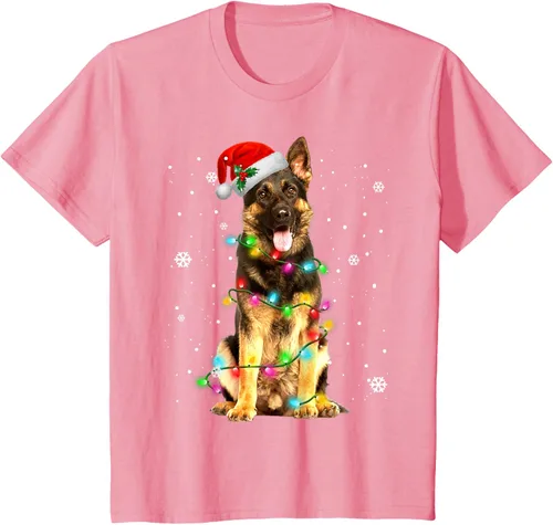 Vista 51 de Suéter de Navidad para perros de pastor alemán, suéter de Navidad para regalos de perros, Negro, S