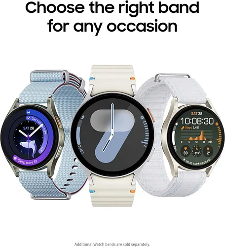 Vista 10 de SAMSUNG Galaxy Watch 7 1.732 in LTE AI Smartwatch + banda gratis, puntaje de energía, consejos de bienestar, seguimiento de frecuencia cardíaca