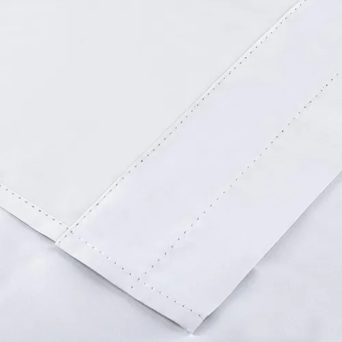 Vista 25 de Rooney - Juego de 3 cortinas opacas con respaldo térmico para ventana de cocina (negro)