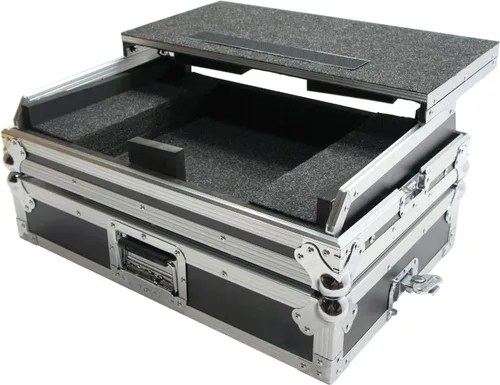 Vista 5 de Harmony Audio DJ HCNVLT Flight Glide - Soporte para laptop Road DJ - Carcasa personalizada compatible con Numark NV