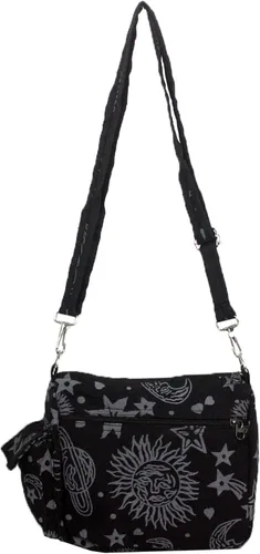Vista 6 de Sun Moon Stars and Planets Celestial Hippie Boho Crossbody Bolsa de hombro individual