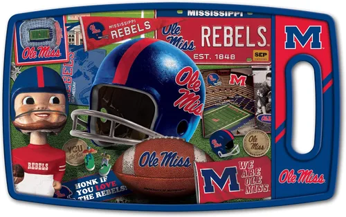 Vista 48 de YouTheFan NCAA Retro Series Tabla de cortar