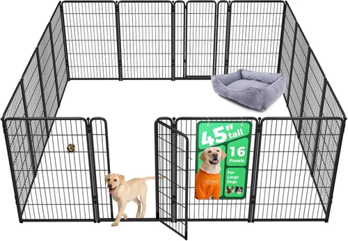 Vista 46 de FXW Homeplus Unleashed Corralito para Perros de Interior - Juego Sin Estrés y Seguro, Resistente de 24 Pulgadas 2 Paneles Corralito para Cachorros