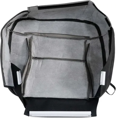 Vista 7 de NLQR Funda de asiento de repuesto para parte inferior del pasajero delantero, color negro ébano compatible con Ford F150 Lariat XL 2004 2005 2006