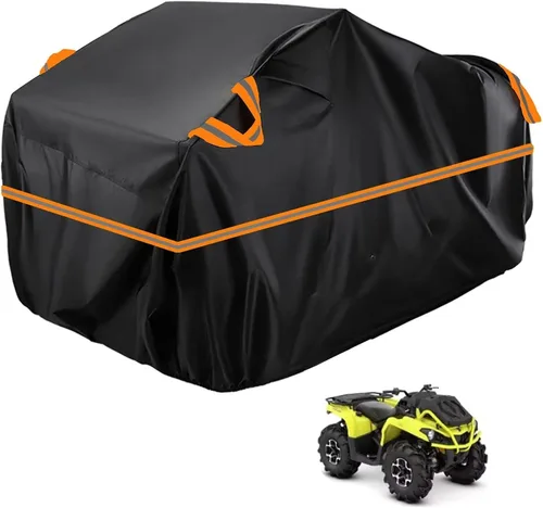 Vista 158 de Cubierta para ATV impermeable compatible con Arctic Cat H1 EFI TRV Cruiser 4x4 2011, cubierta de 210D para vehículos de 4 ruedas, cubierta para quad