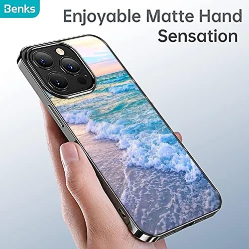 Vista 4 de Compatible con iPhone 11, funda estética Beach Wave Sunset Glow transparente, TPU suave, protección de cuerpo completo, regalo para mujeres y hombres