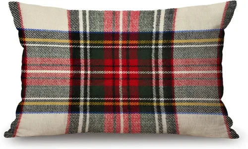 Vista 48 de Fundas de almohada de 12 x 20 pulgadas, decoración rústica de granja, sé feliz, fundas de almohada de algodón y lino, citas inspiracionales con Jcp20