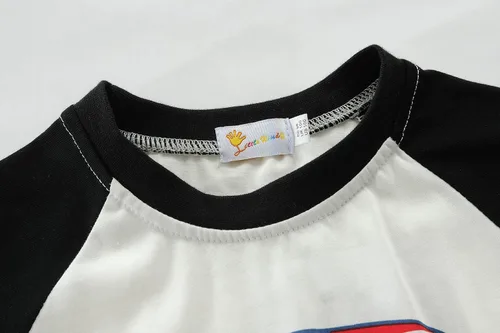Vista 6 de DDSOL Camisetas patrióticas de algodón para niños y niñas del 4 de julio, para el Día de la Independencia
