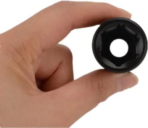 Vista 5 de FLZOSPER Toma de impacto de 6 puntos de 1/2 pulgada x 0.315 in de profundidad, 42 CR-MO