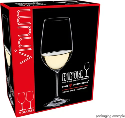 Vista 5 de Riedel Vinum copas para coñac, set de 2, Zinfandel, Riesling, Chianti, juego de 2, Transparente