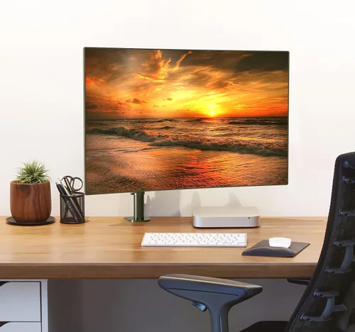 Vista 5 de [Usado] Pholiten Soporte de escritorio con brazo de monitor único