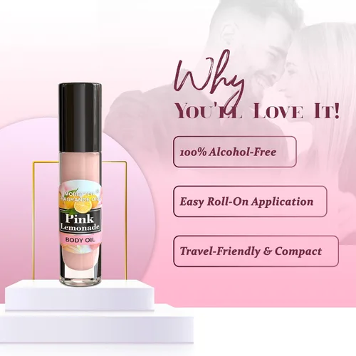 Vista 4 de MOBETTER FRAGRANCE OILS - Aceite corporal de perfume, fragancia Pink Lemonade