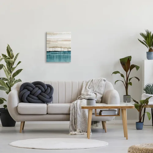 Vista 3 de Stupell Industries Lienzo decorativo para pared con diseño de paisaje moderno de Flora Kouta Stupell Industries 16 x 20 Inches, Easy to Hang and