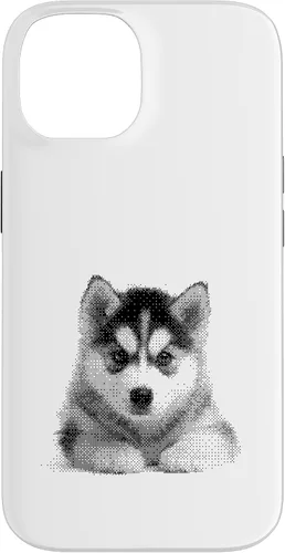Vista 4 de Cute Siberian Husky for Dog Mom and Paw Parents Case for iPhone 16