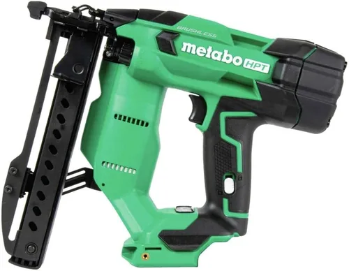 Vista 3 de Metabo HPT Engrapadora inalámbrica MultiVolt™ de 18 V Solo herramienta - Sin batería Corona estrecha de 18 Ga de 1/4 de pulgada Acepta grapas