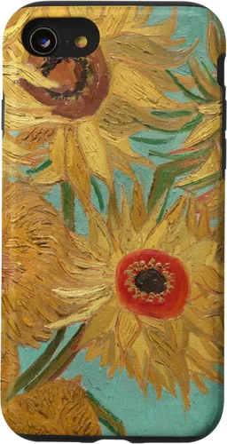 Vista 17 de Vincent van Gogh - Carcasa para iPhone XS, diseño de girasoles