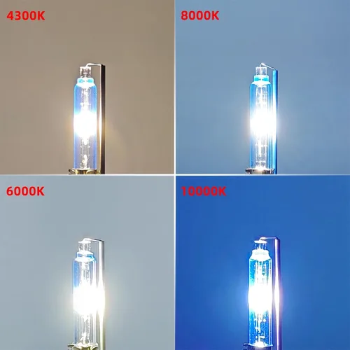 Vista 7 de Lámpara de faros Xenon HID D1S D3S - 4300K 6000K 8000K - 2 unidades - Sinoparcel, 8000k
