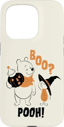 Vista 14 de iPhone 16 Disney Winnie the Pooh Boo Pooh Funda de Halloween