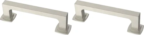 Vista 32 de Franklin Brass (1 paquete) – Manijas de gabinete color negro mate, centro de agujero de 3-3/4 pulgadas, tiradores para cajones, puerta de gabinete