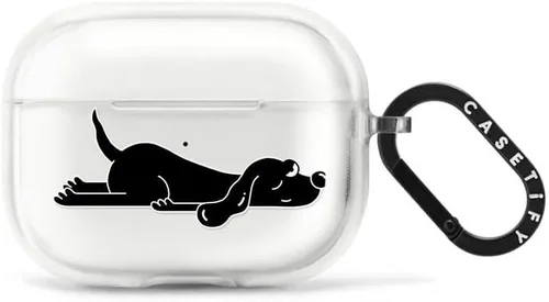 Vista 22 de CASETiFY Impact Airpods Pro (3ª) - Funda con anillo, color negro