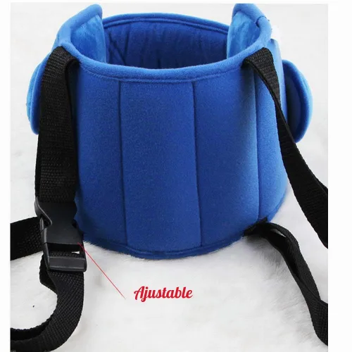 Vista 6 de LETTON Banda ajustable para reposacabezas de asiento de coche para niños pequeños, cubierta de correas para asiento de coche, alivio de cuello