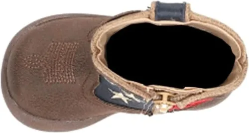 Vista 4 de ROPER Bota Western Patriot Americana para bebé niña