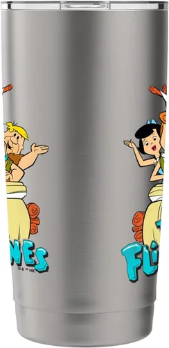 Vista 4 de The Flintstones - Vaso aislado de acero inoxidable vintage