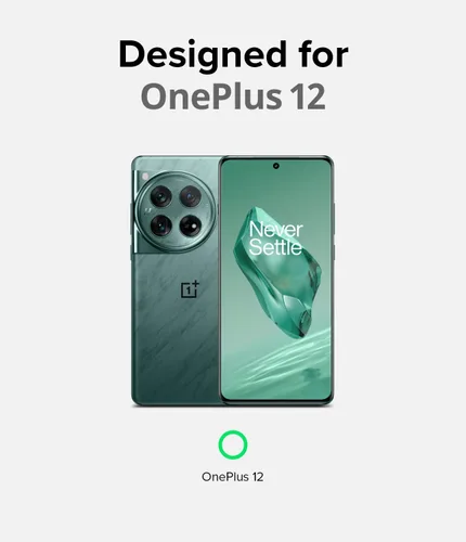 Vista 2 de Ringke Fusion-X [Recortes precisos para lentes de cámara] Compatible con OnePlus 12, parachoques aumentado, parte trasera dura, resistente, funda