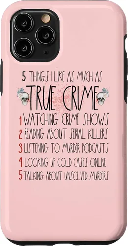 Vista 28 de Funda para iPhone 13 Pro Max Serial Killer I Like True Crime For Women True Crime Lover